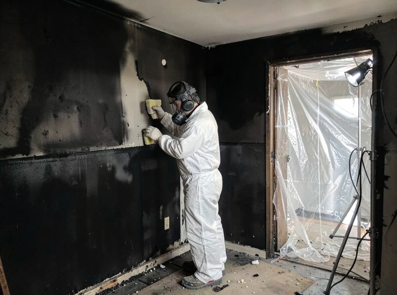 Fire Damage Restoration company in Harrison, MI